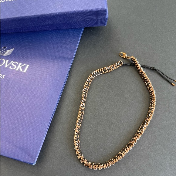 Swarovski Rose Gold Necklace - Bracelet - Picture 5 of 8